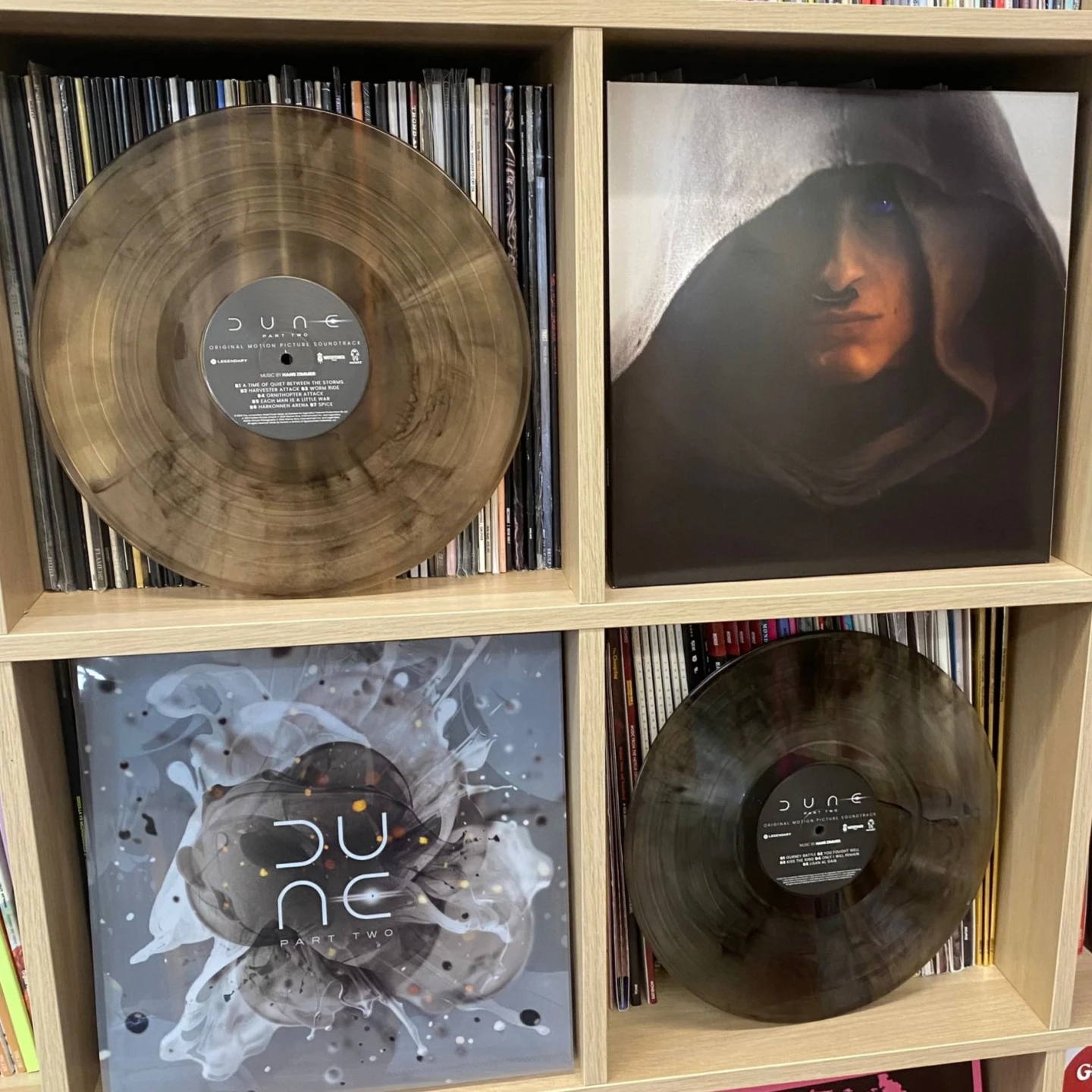 Dune: Part Two the Soundtrack - Hans Zimmer CD and Vinyl Variants