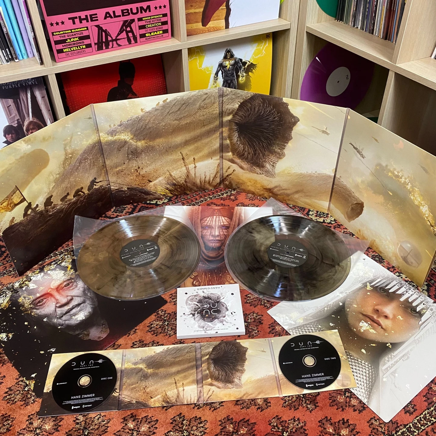 Dune: Part Two the Soundtrack - Hans Zimmer CD and Vinyl Variants