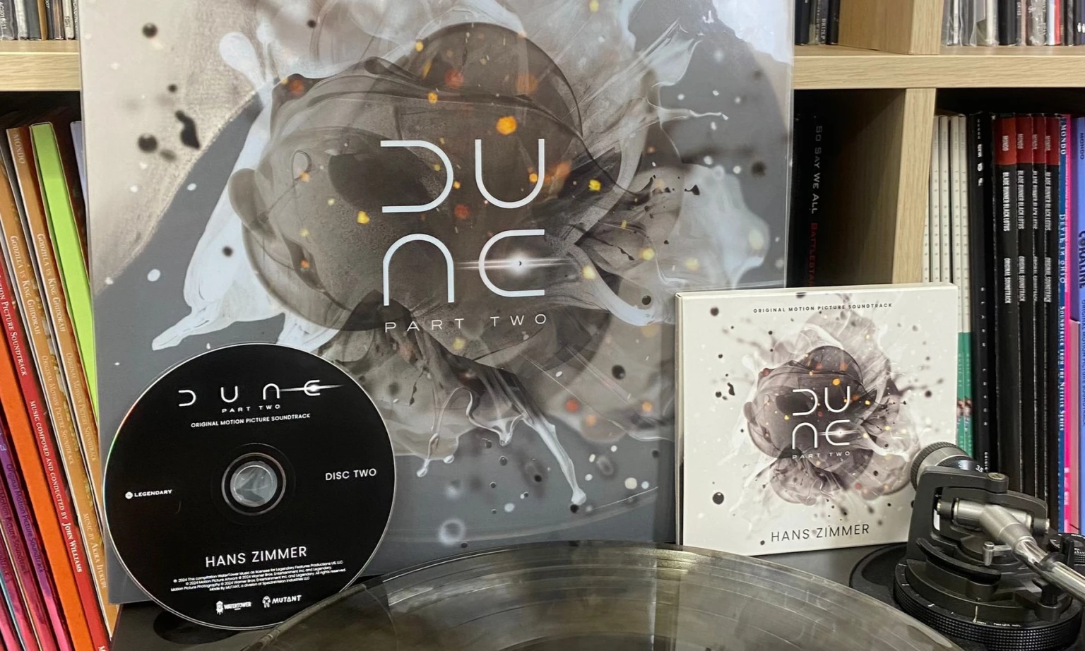 Dune: Part Two the Soundtrack - Hans Zimmer CD and Vinyl Variants